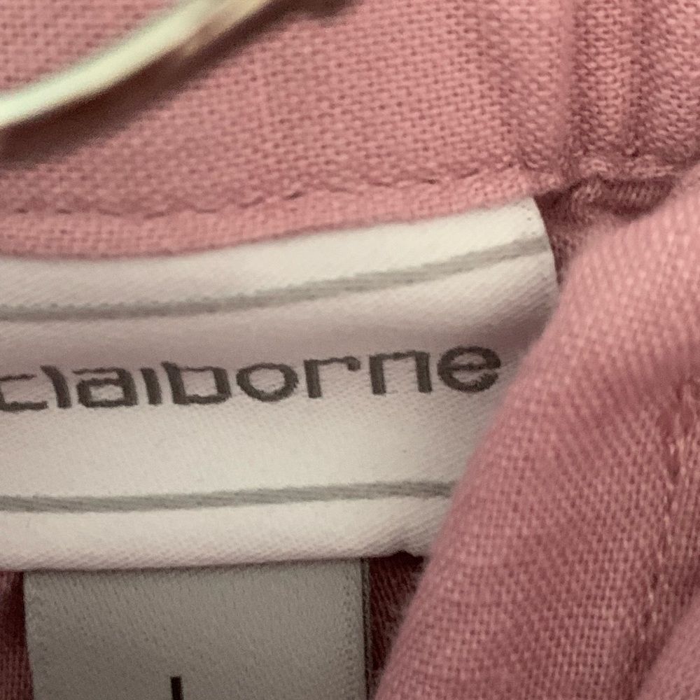 Pink casual capris